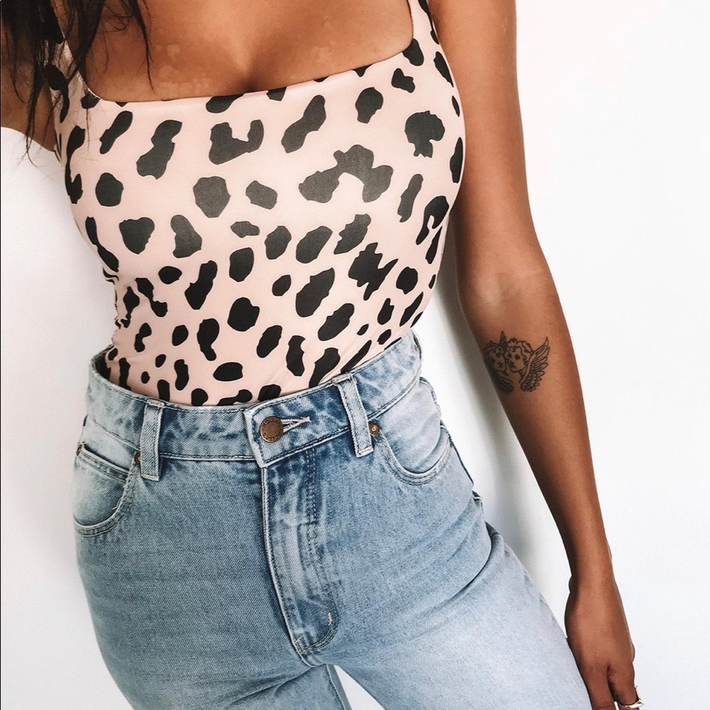 Analfi Leapard Bodysuit